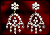 Rosecut Diamond Earrings 